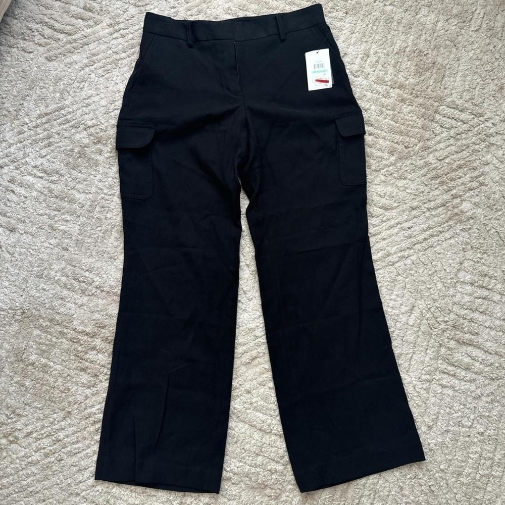 DKNY new Black cargo pants with a straight leg